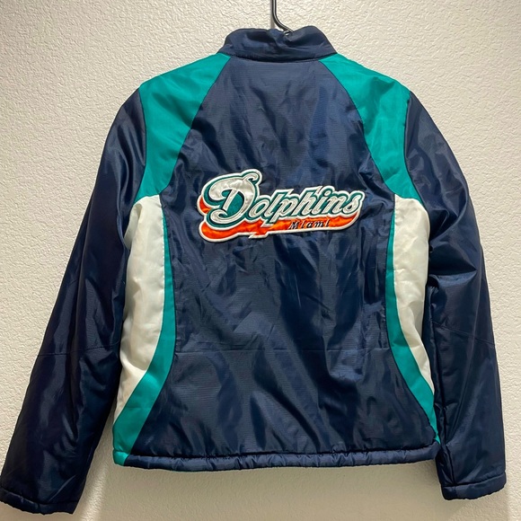 Miami Dolphins official NFL coat. - Picture 3 of 4